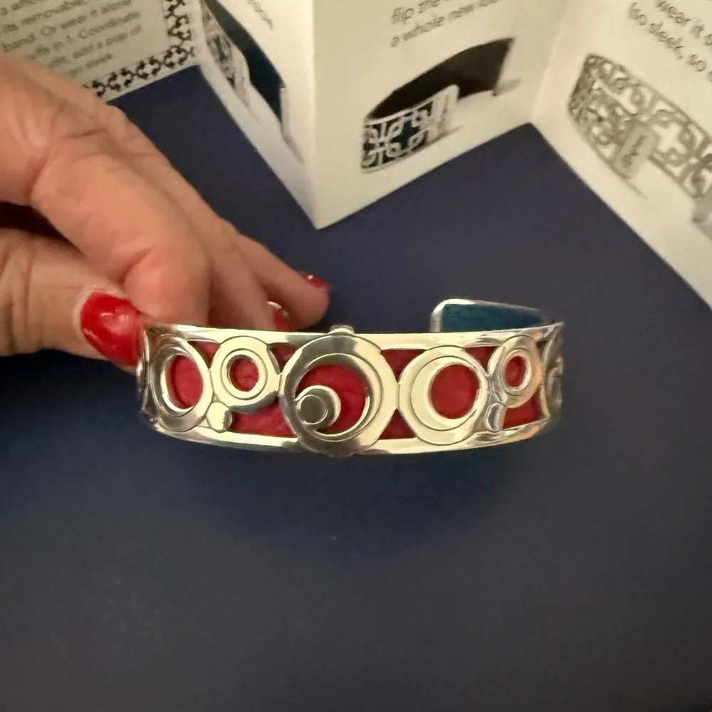 Brighton Christo Maui Slim Cuff Bracelet Set - Picture 1 of 7